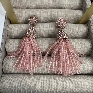BaubleBar Tassel Earrings in Pink